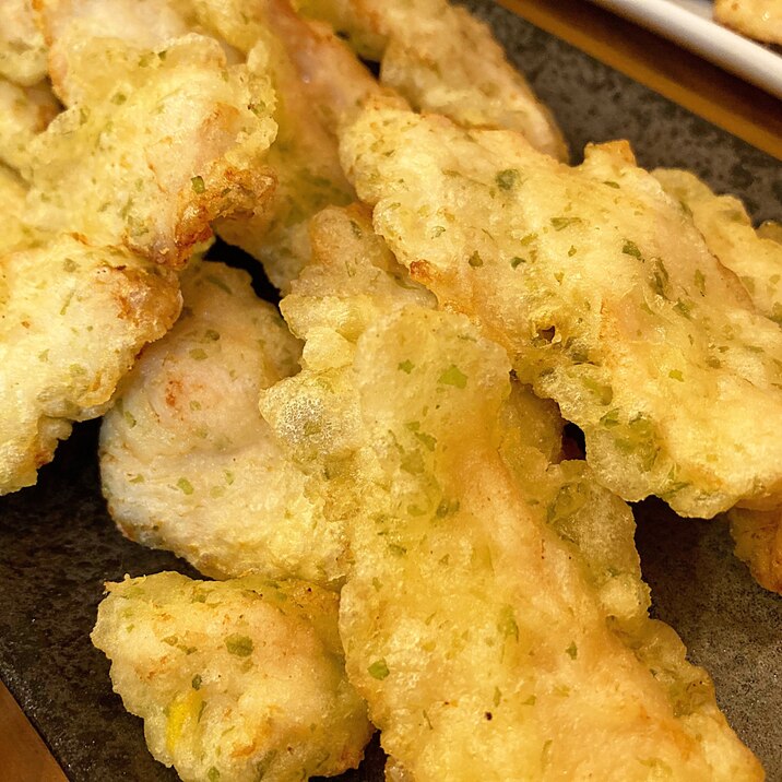 ささみの磯辺揚げ